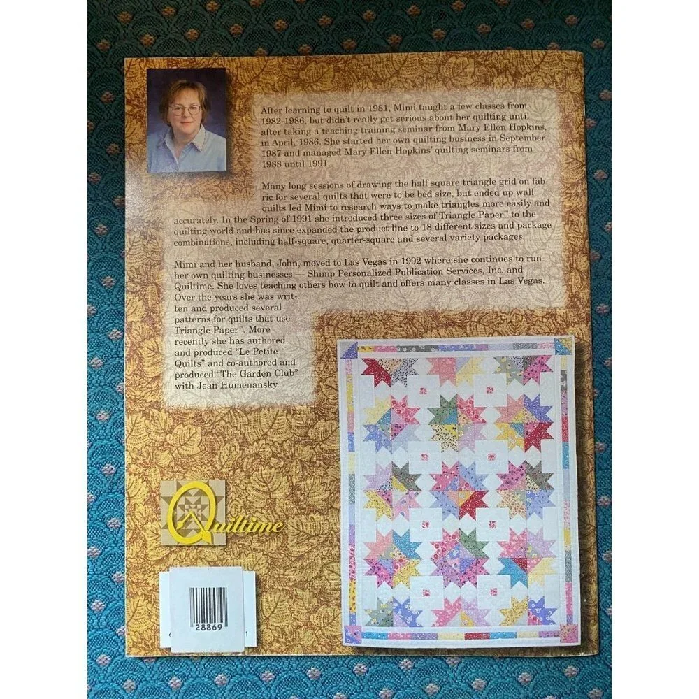STOLEN MOMENTS QUILT PATTERNS 30103 QUILTIME Quilting Crafting Book vintage‎